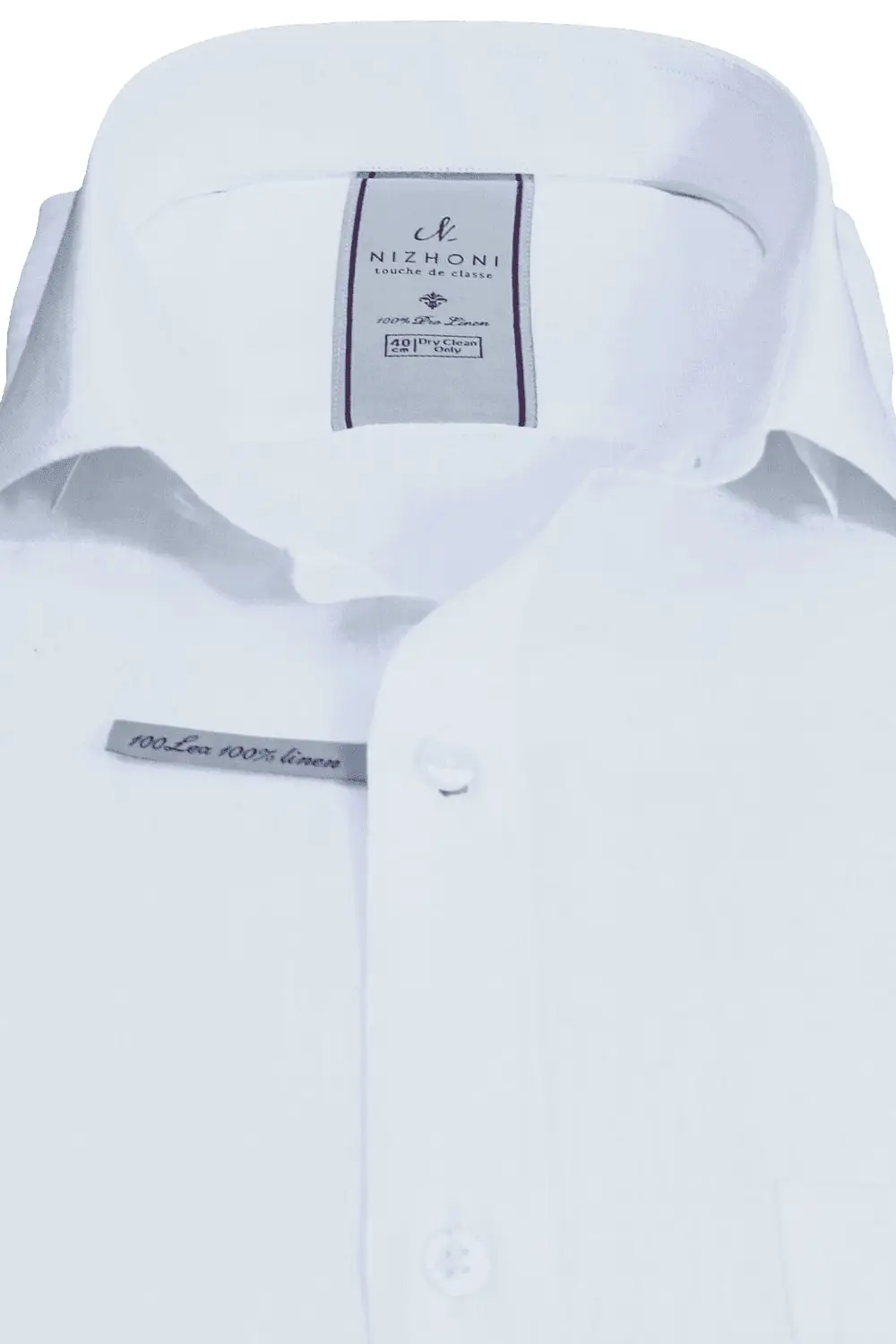 White Belgium 100's * 100's Count Pro Linen Shirt WT-14