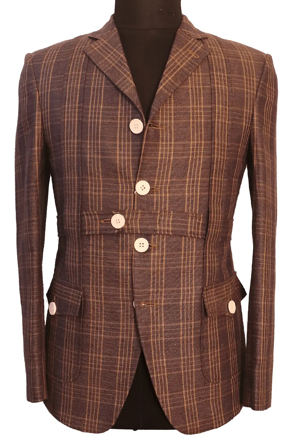 Pink Pro Linen Blazer 373