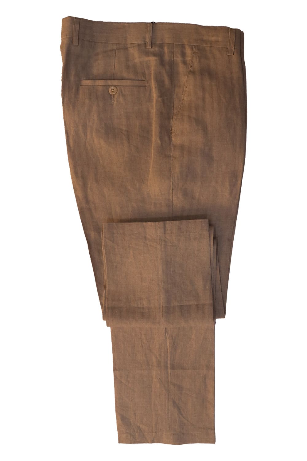 Brown Solid Long Trousers 270