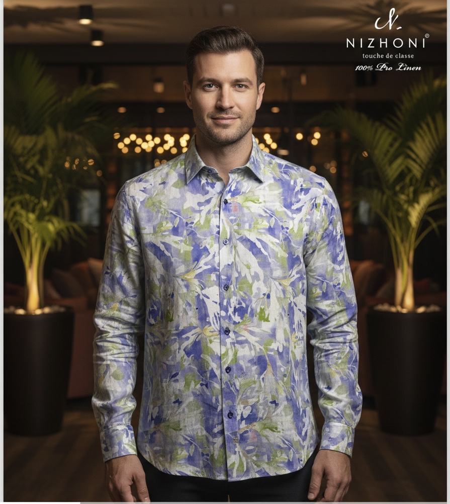 <p>MULTI COLOUR FULL SLEEVE SLIM FIT DG PRT&nbsp;</p>