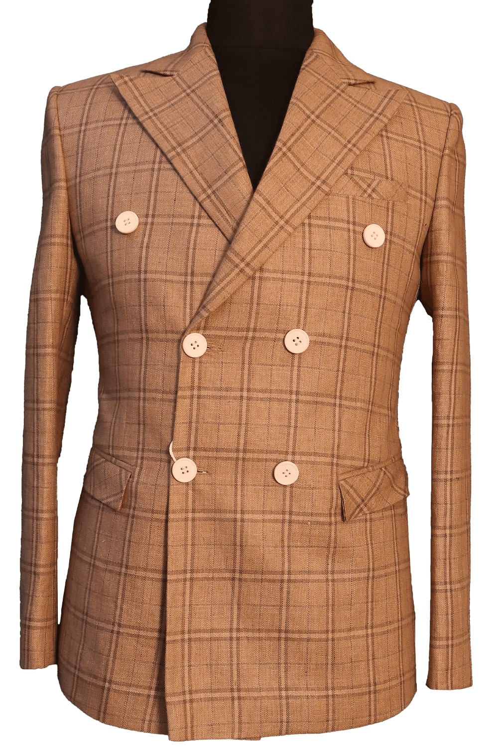 <p>Brown Pro Linen Blazer 375<br></p>