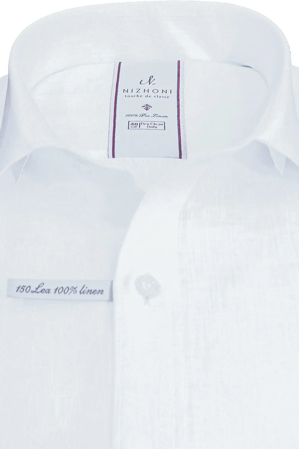 White Belgium 150's * 150's Count Pro Linen Shirt WT-16