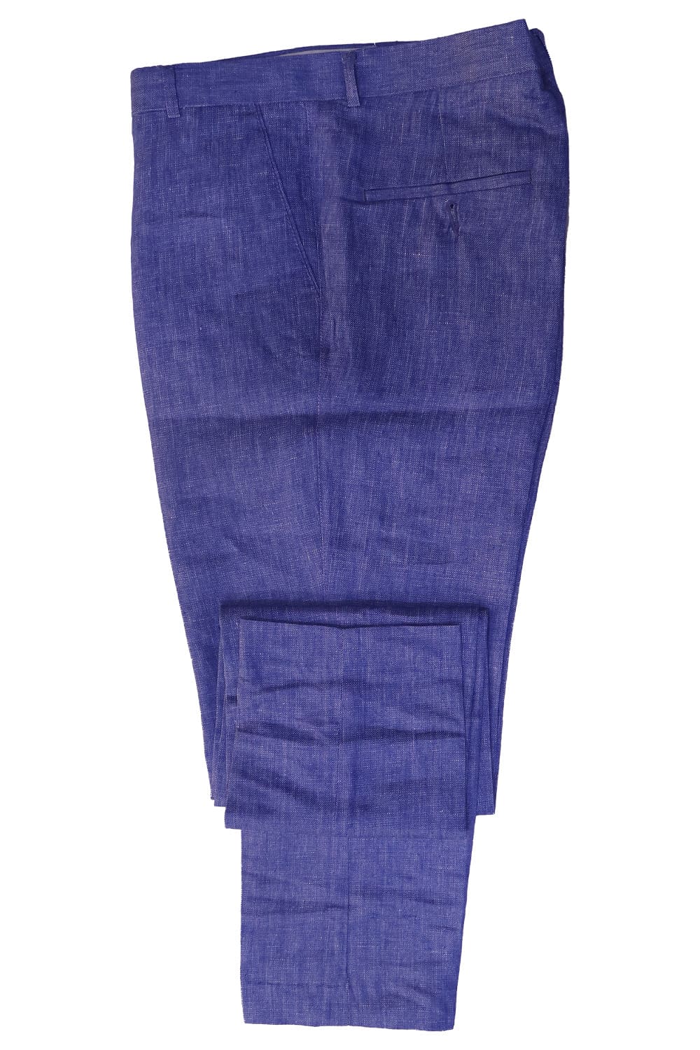 Blue Solid Long Trousers 280